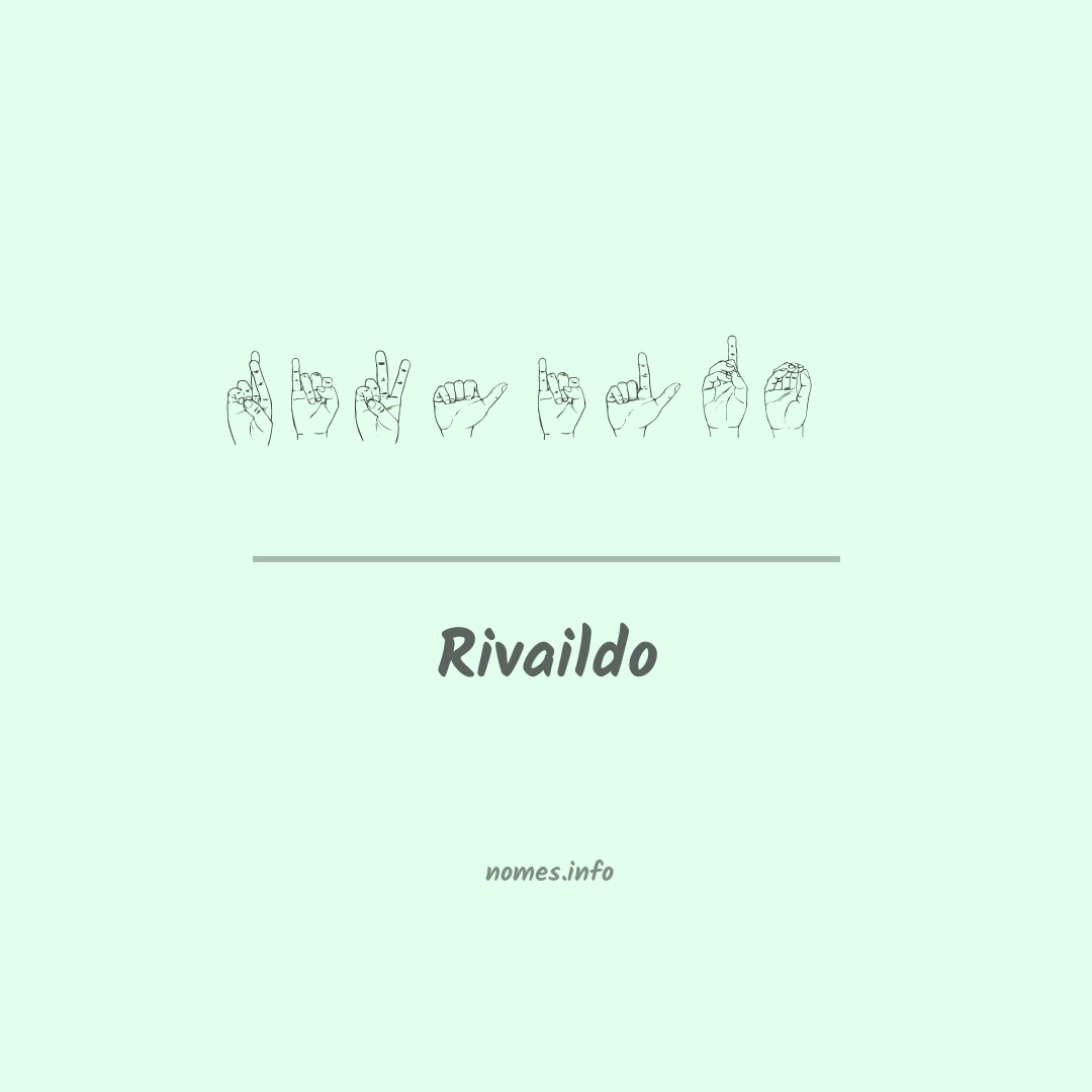 Rivaildo em Libras