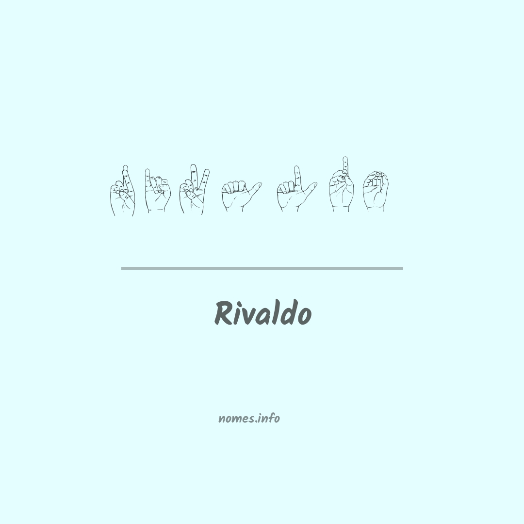 Rivaldo em Libras