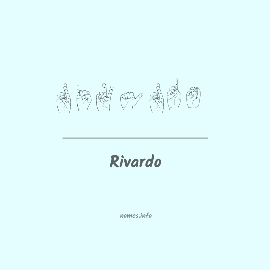 Rivardo em Libras