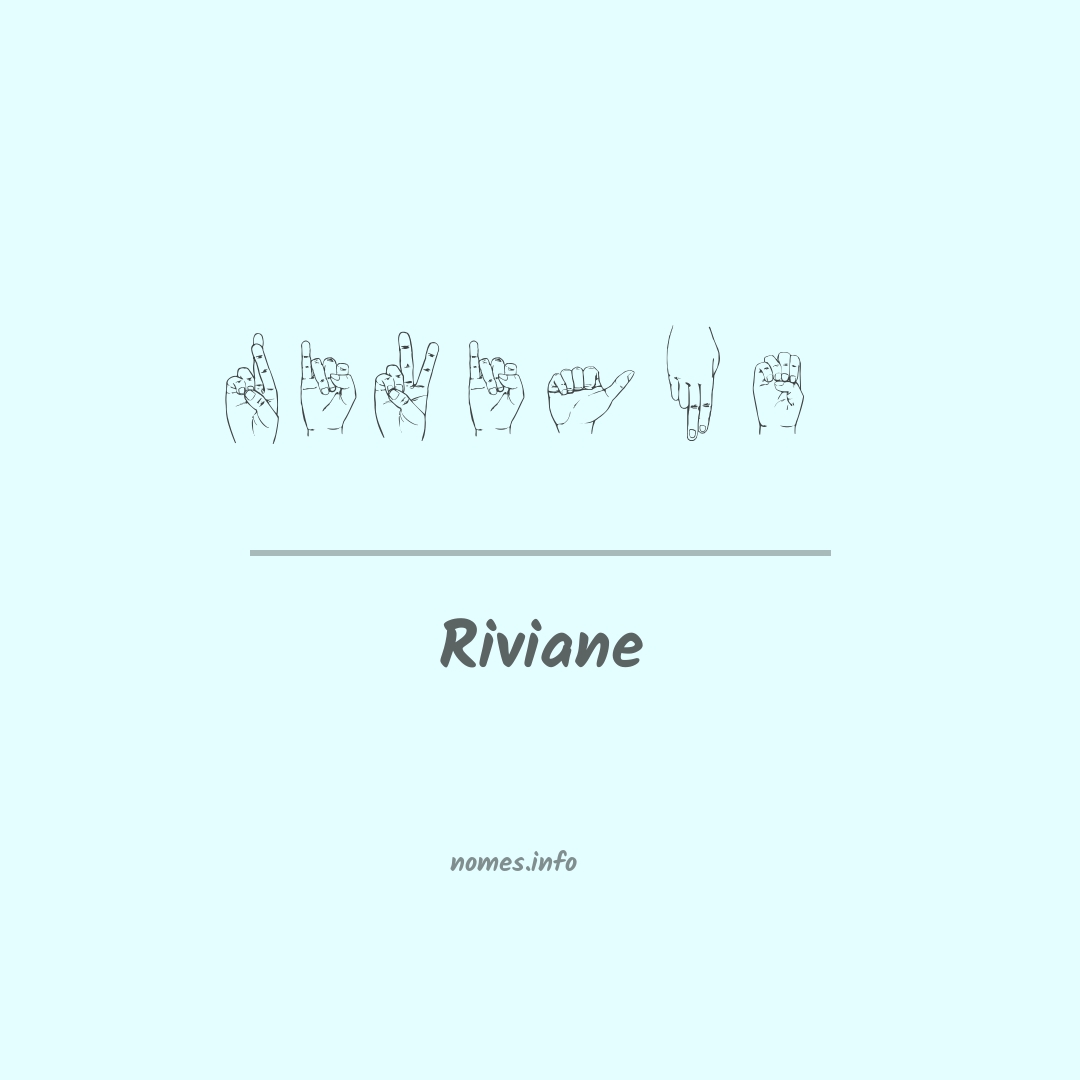 Riviane em Libras