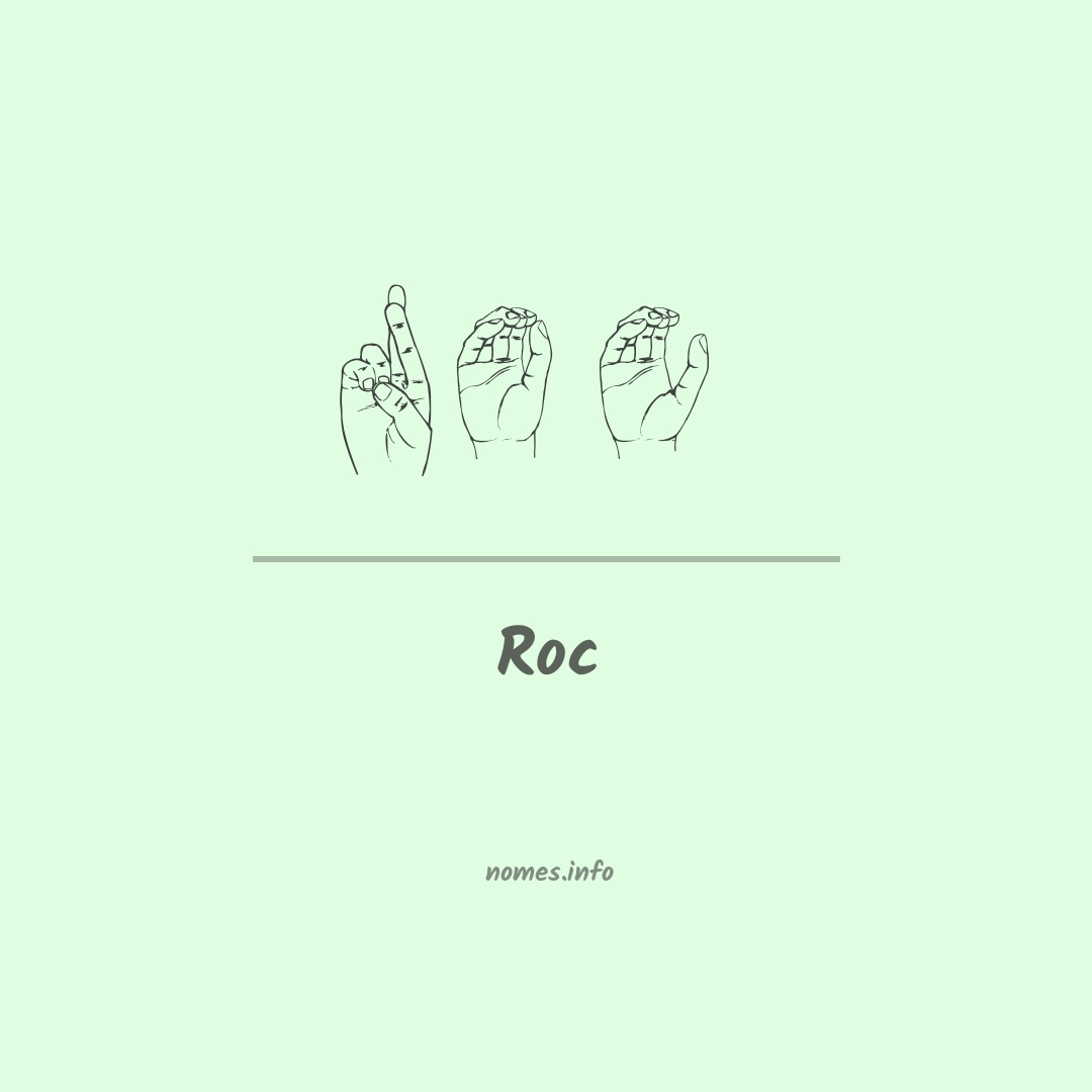 Roc em Libras