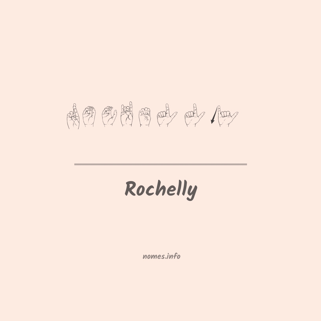 Rochelly em Libras