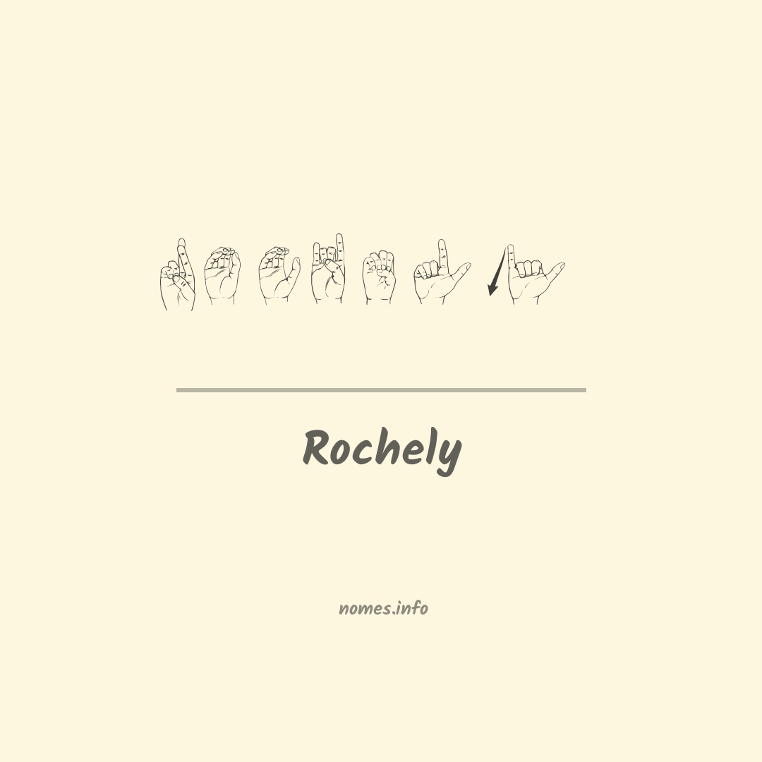 Rochely em Libras