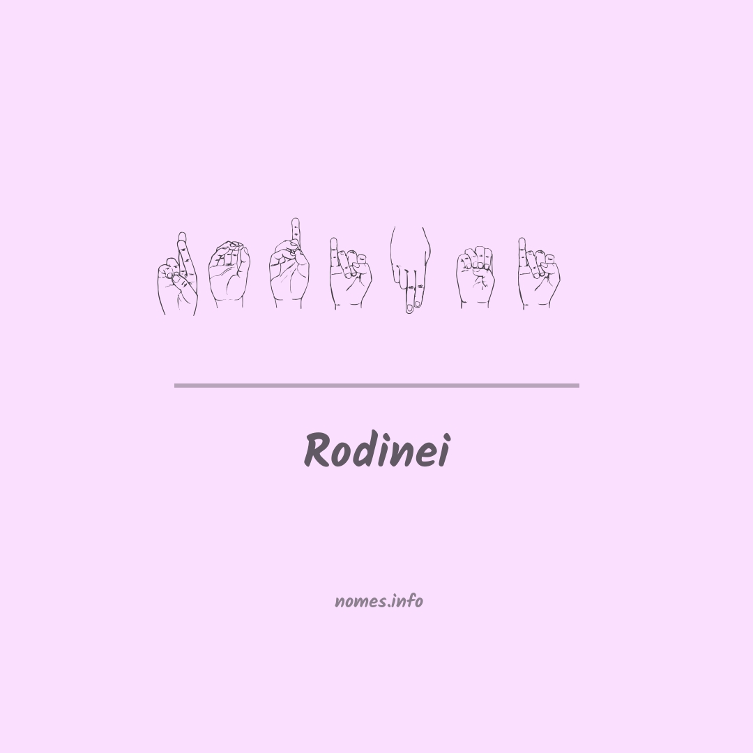 Rodinei em Libras