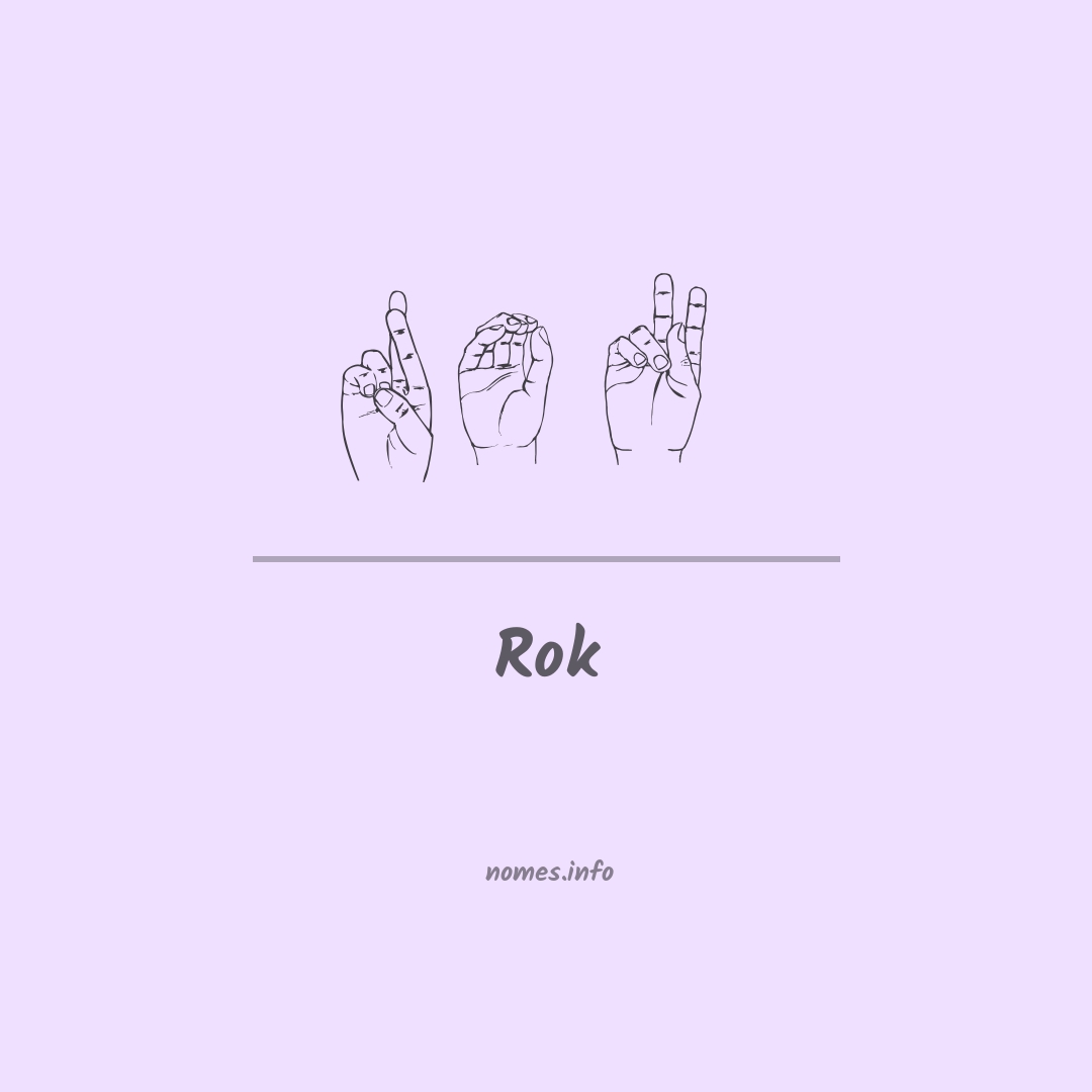 Rok em Libras