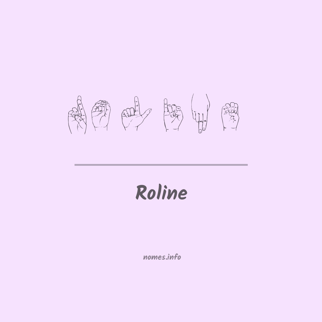 Roline em Libras Roline em Libras