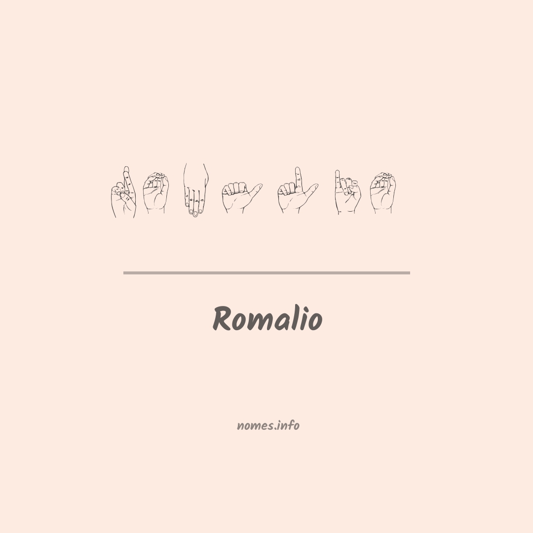 Romalio em Libras