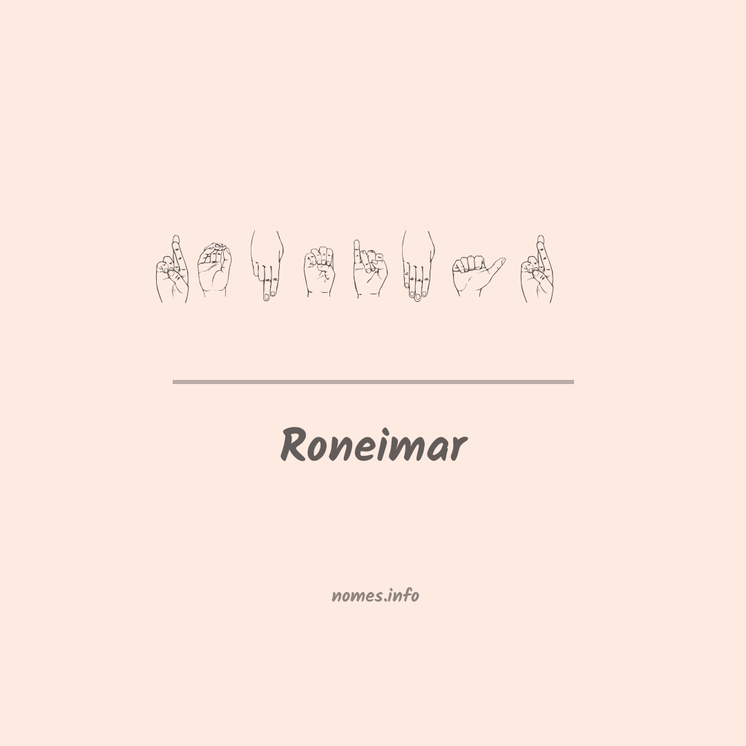 Roneimar em Libras