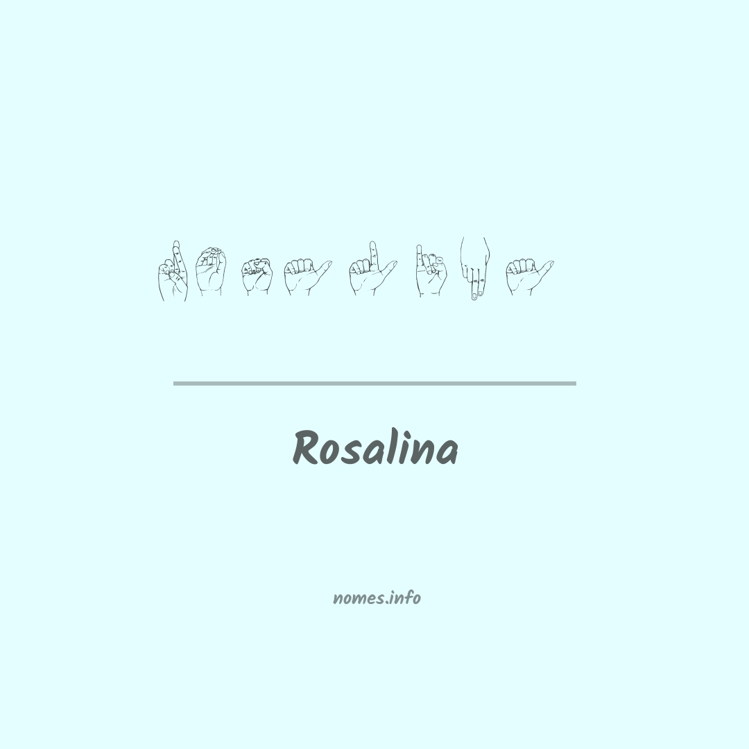 Rosalina em Libras