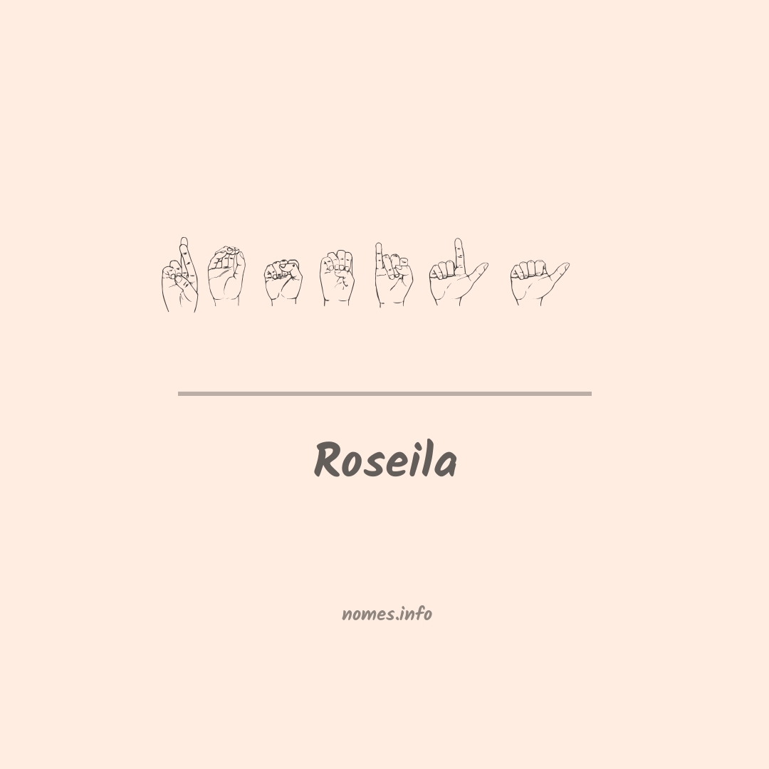 Roseila em Libras