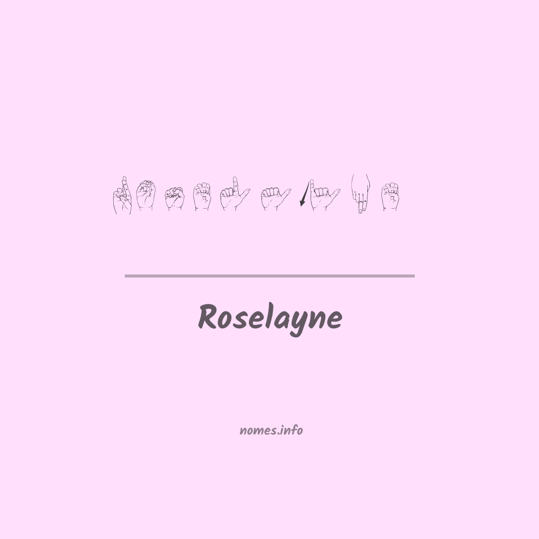 Roselayne em Libras