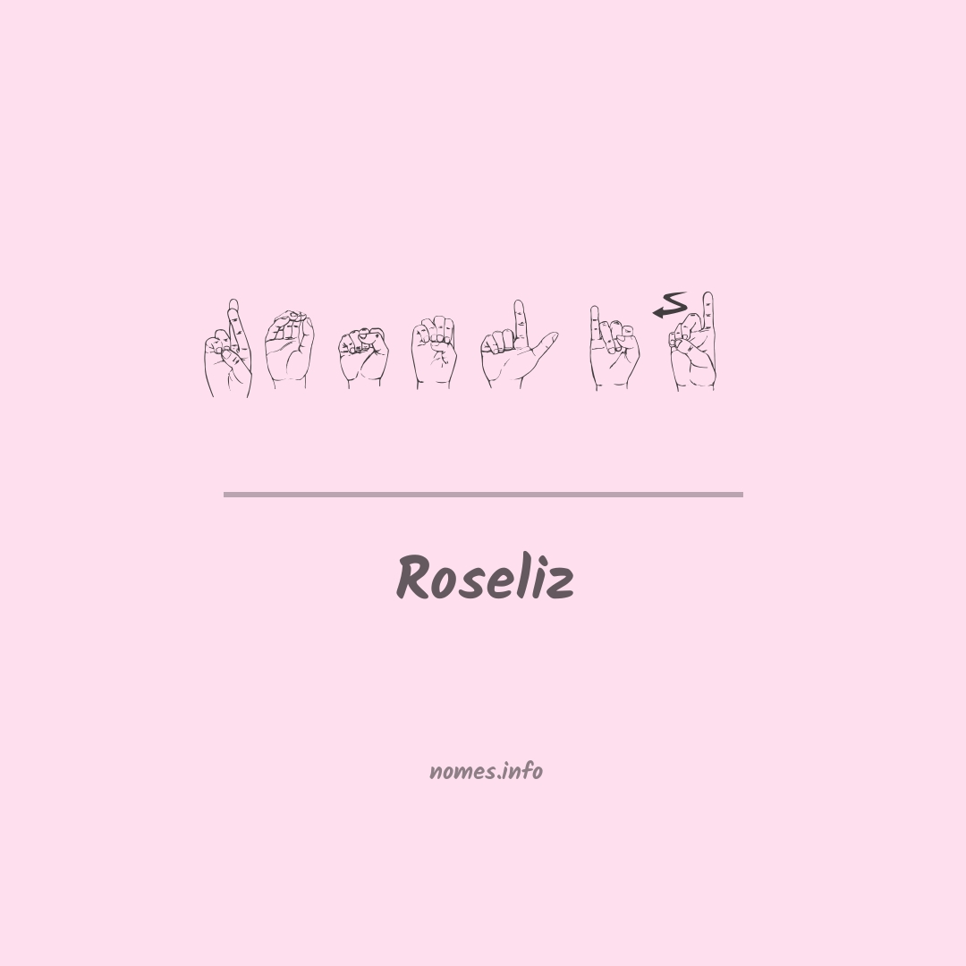 Roseliz em Libras