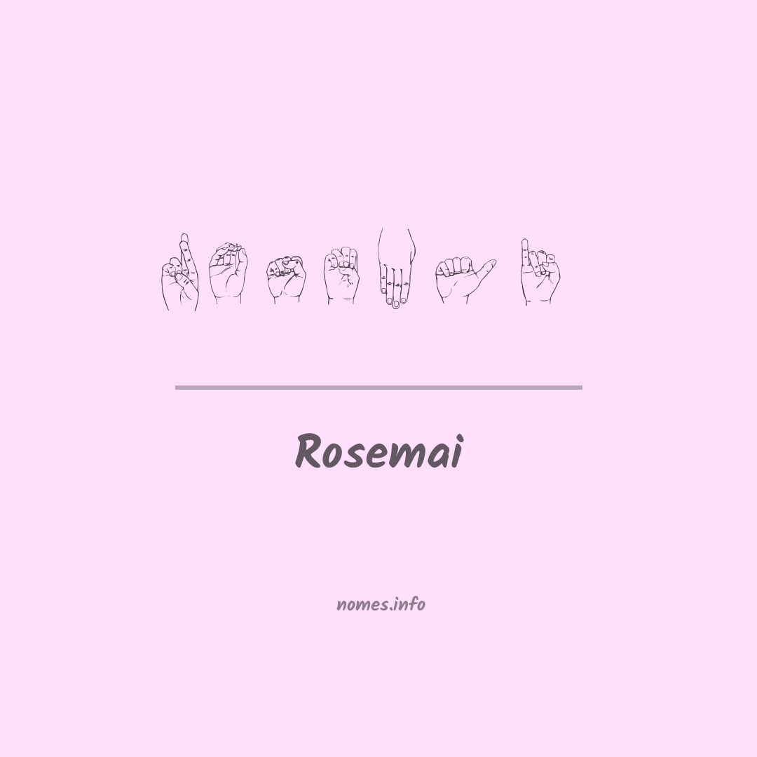 Rosemai em Libras