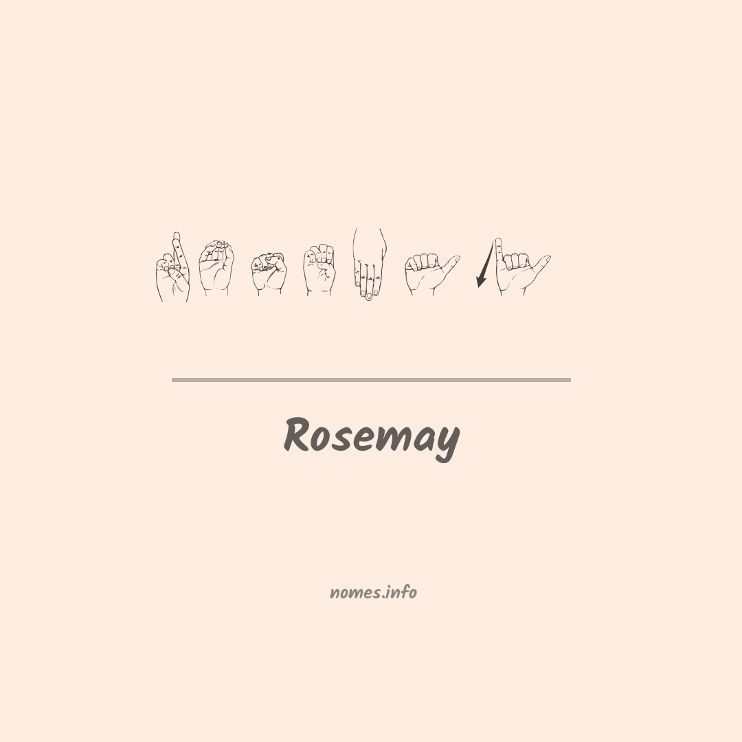 Rosemay em Libras