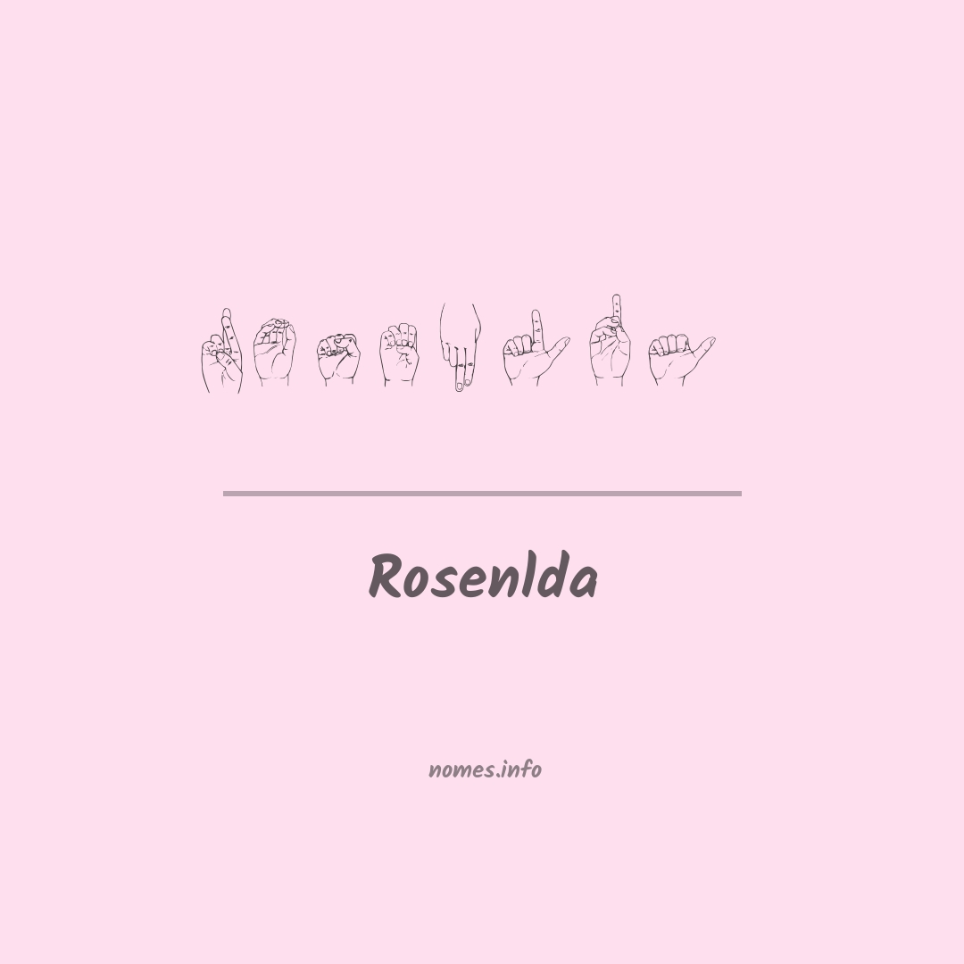 Rosenlda em Libras