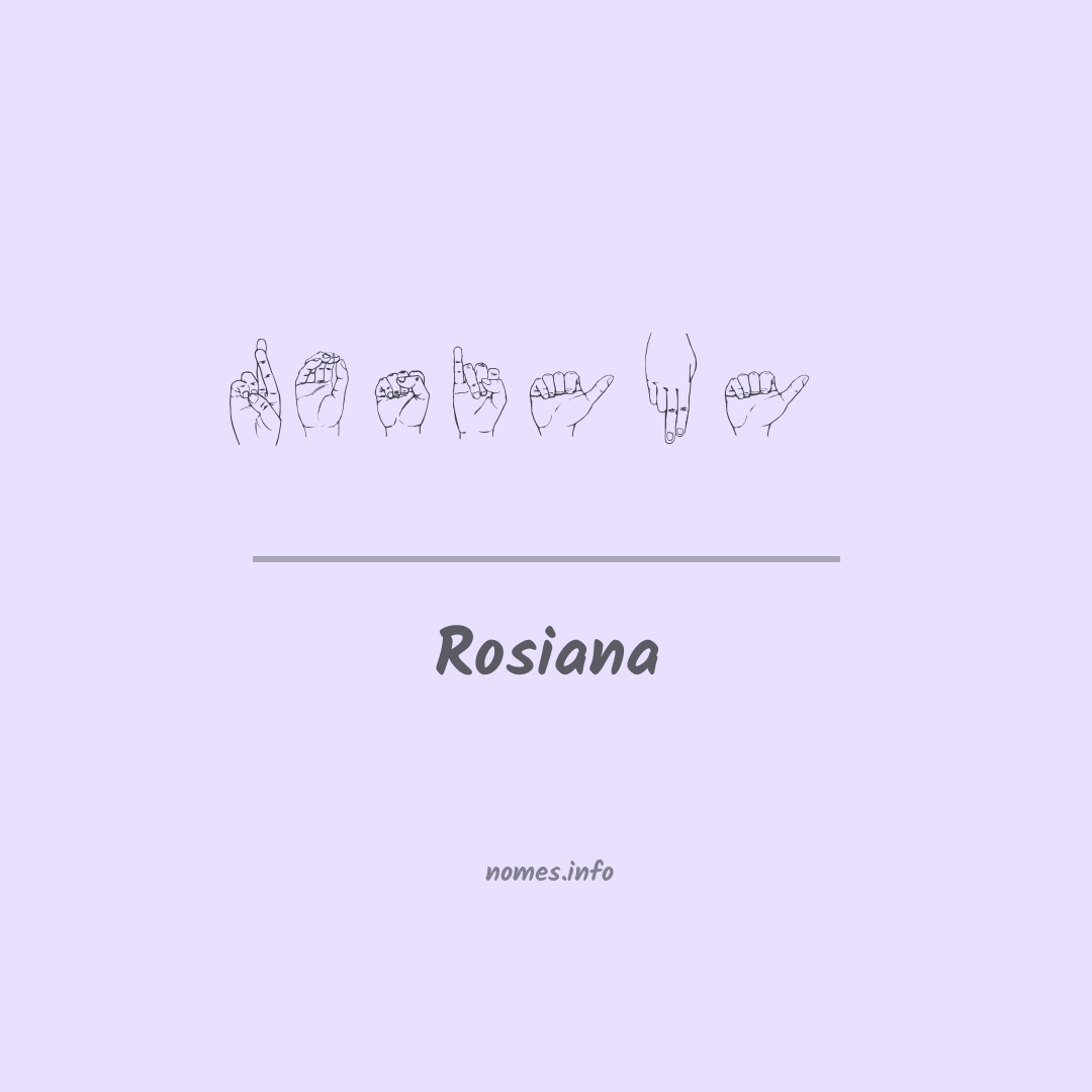 Rosiana em Libras