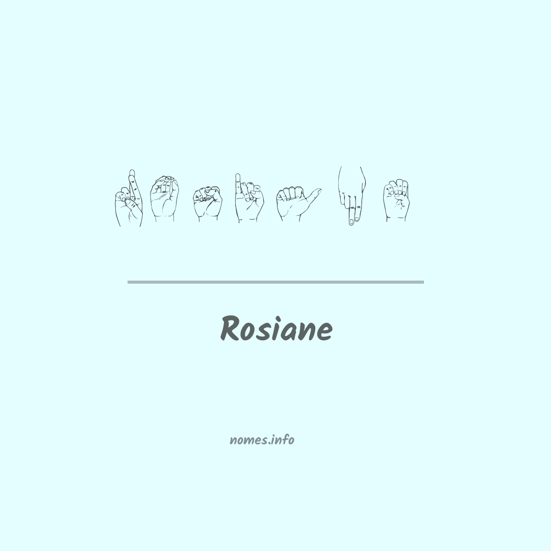 Rosiane em Libras