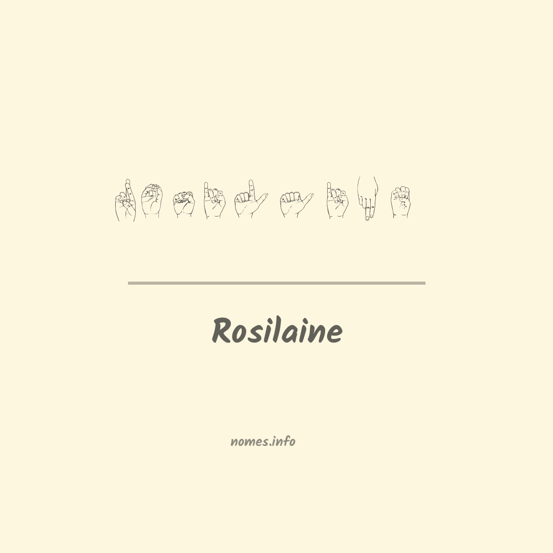 Rosilaine em Libras