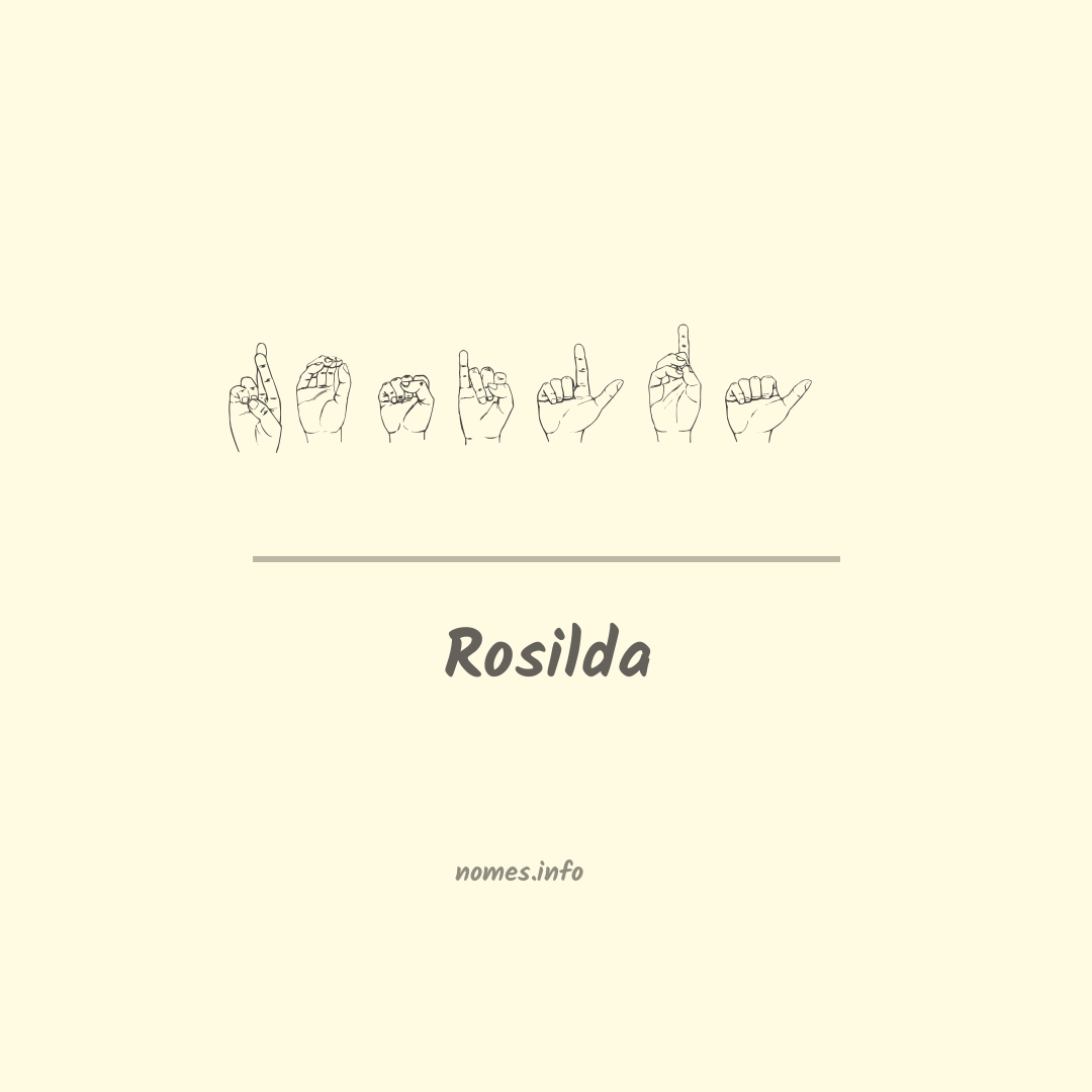 Rosilda em Libras Rosilda em Libras