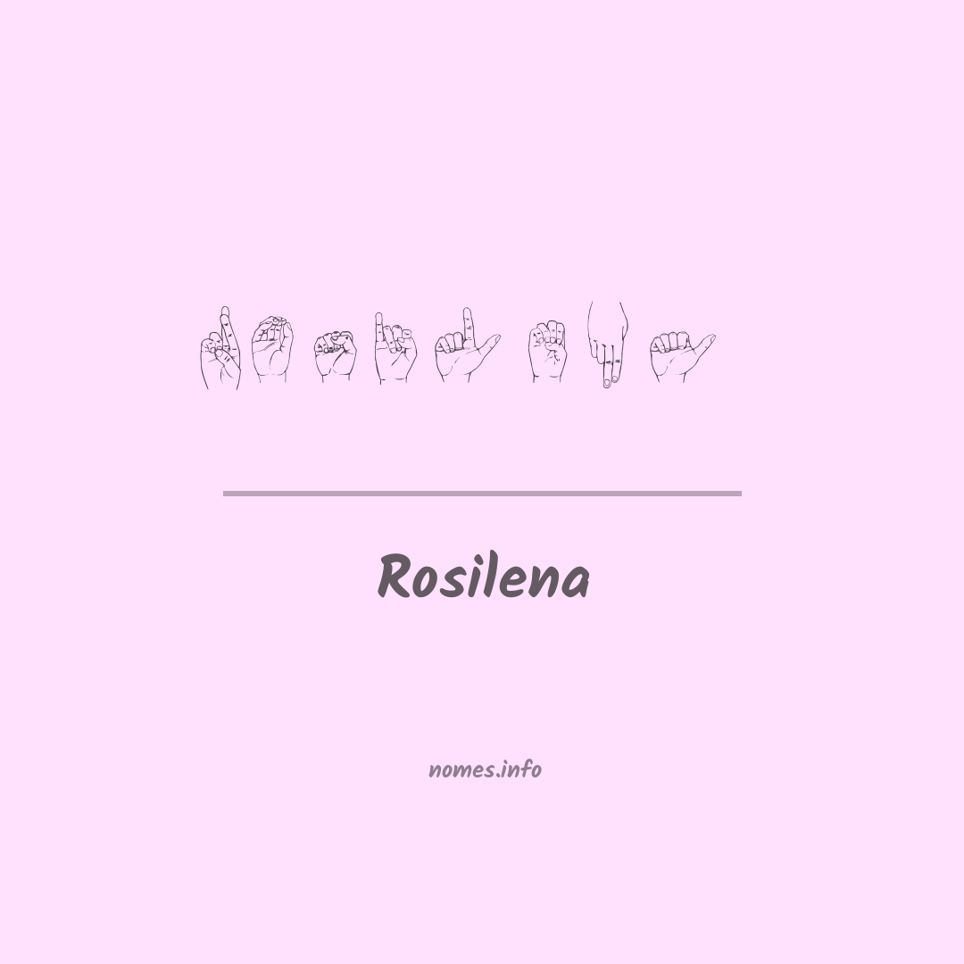 Rosilena em Libras