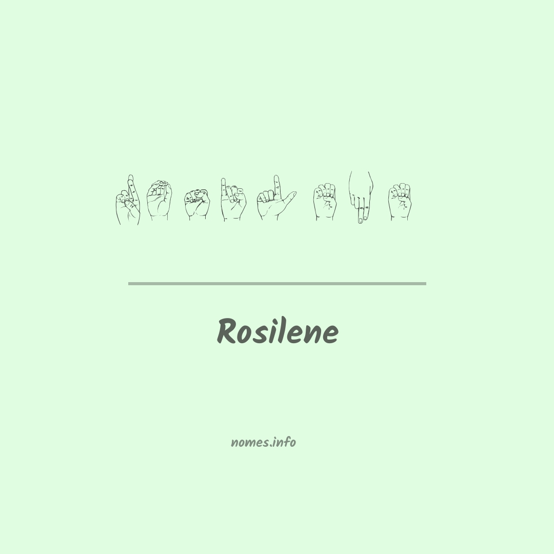 Rosilene em Libras