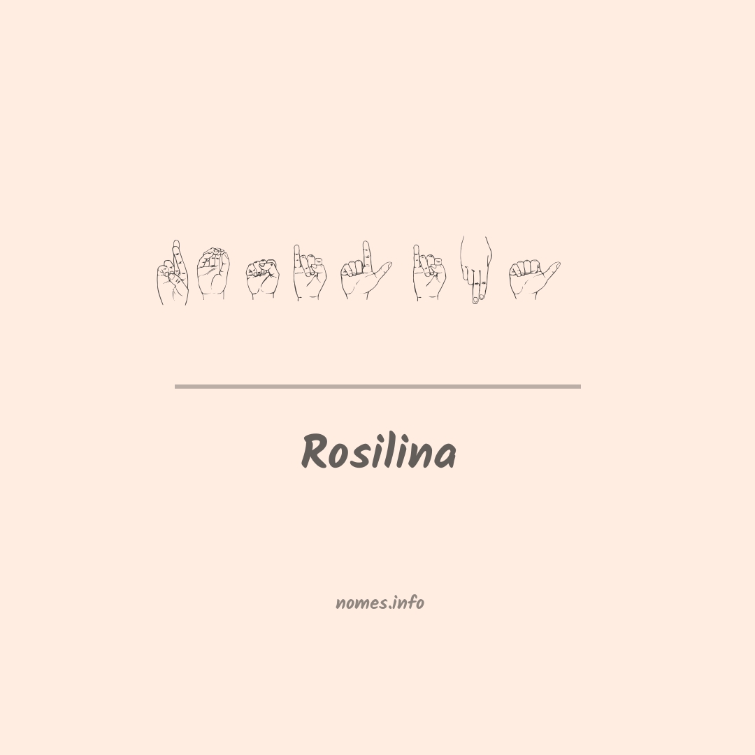 Rosilina em Libras