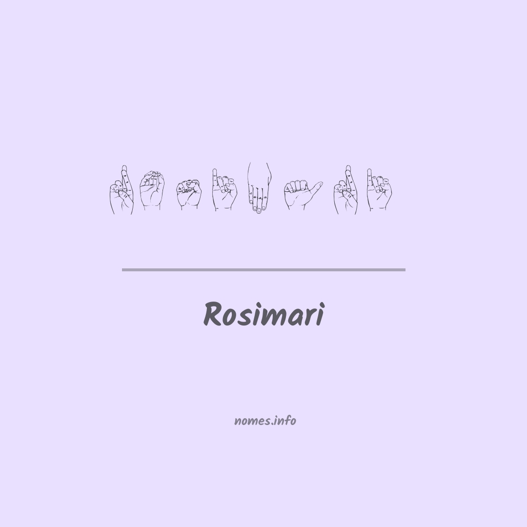 Rosimari em Libras