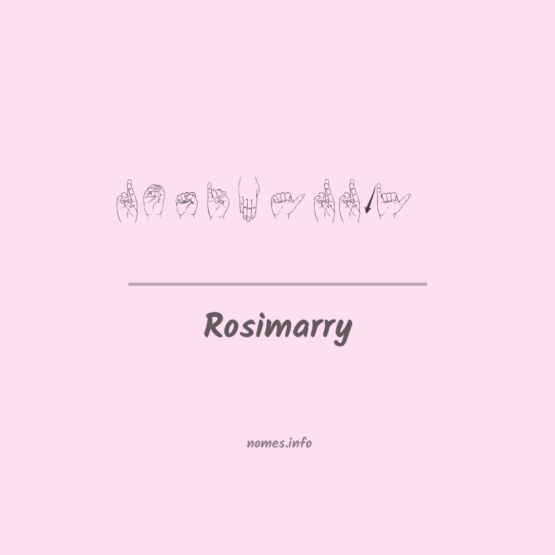 Rosimarry em Libras