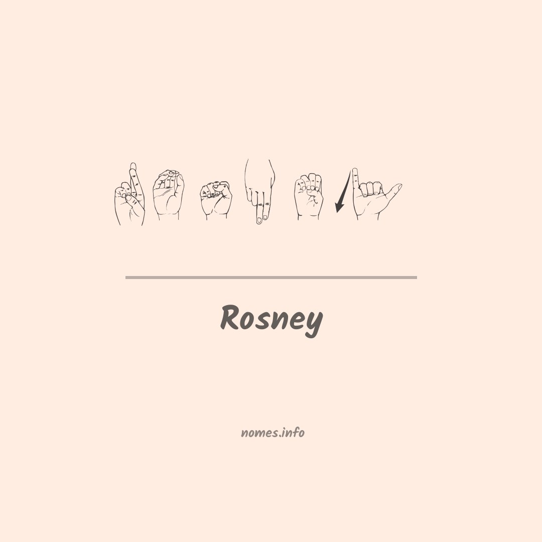 Rosney em Libras