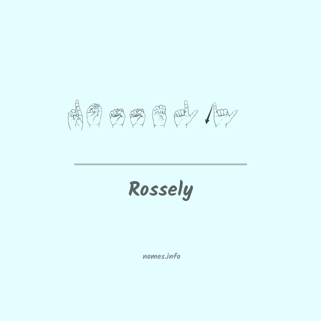 Rossely em Libras