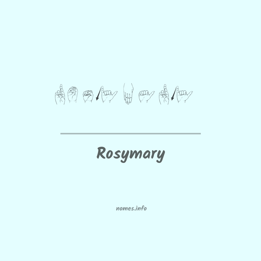 Rosymary em Libras