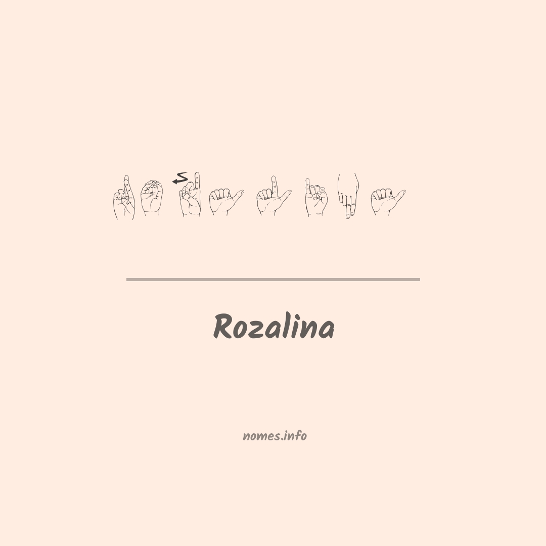 Rozalina em Libras