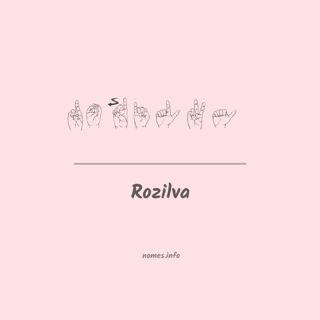Rozilva em Libras