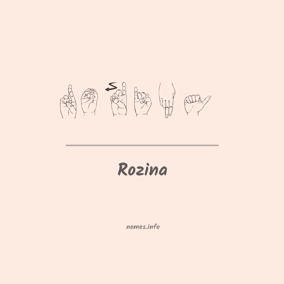 Rozina em Libras