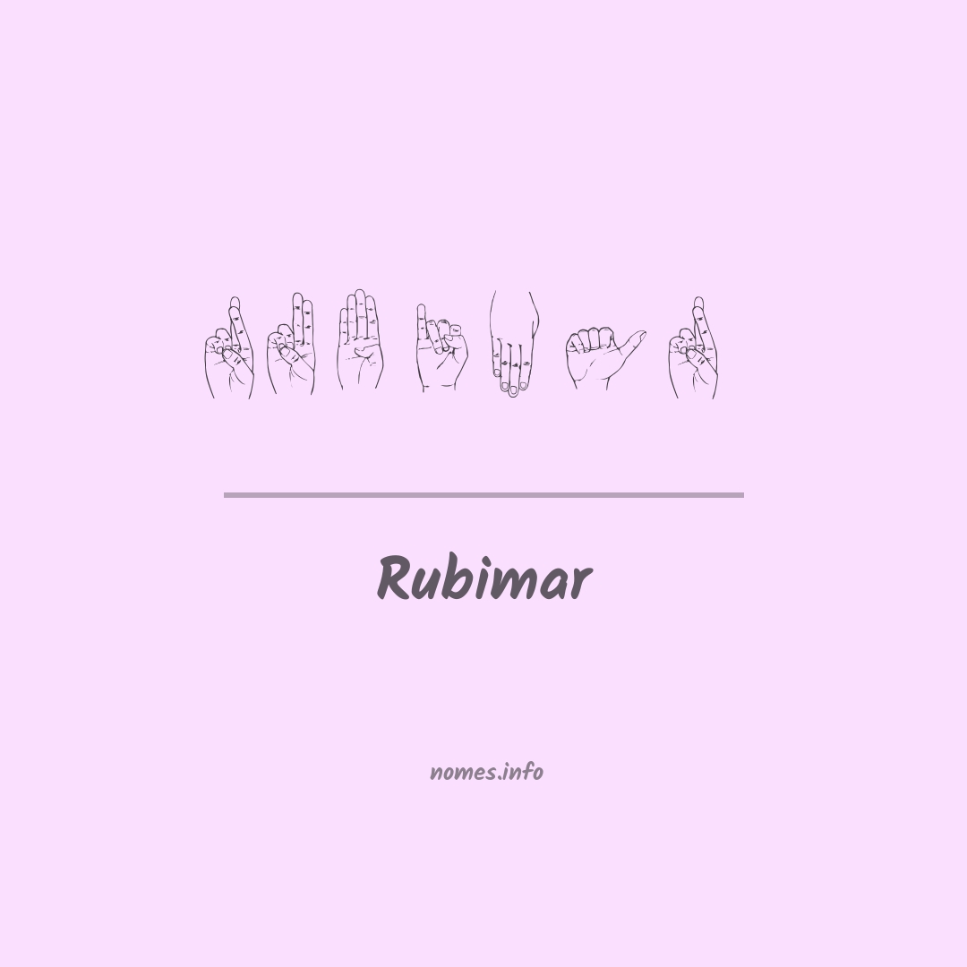 Rubimar em Libras