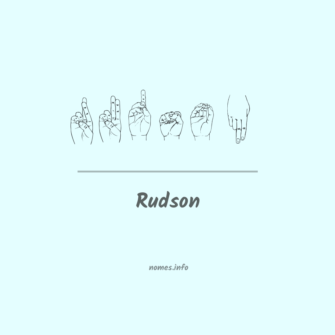 Rudson em Libras