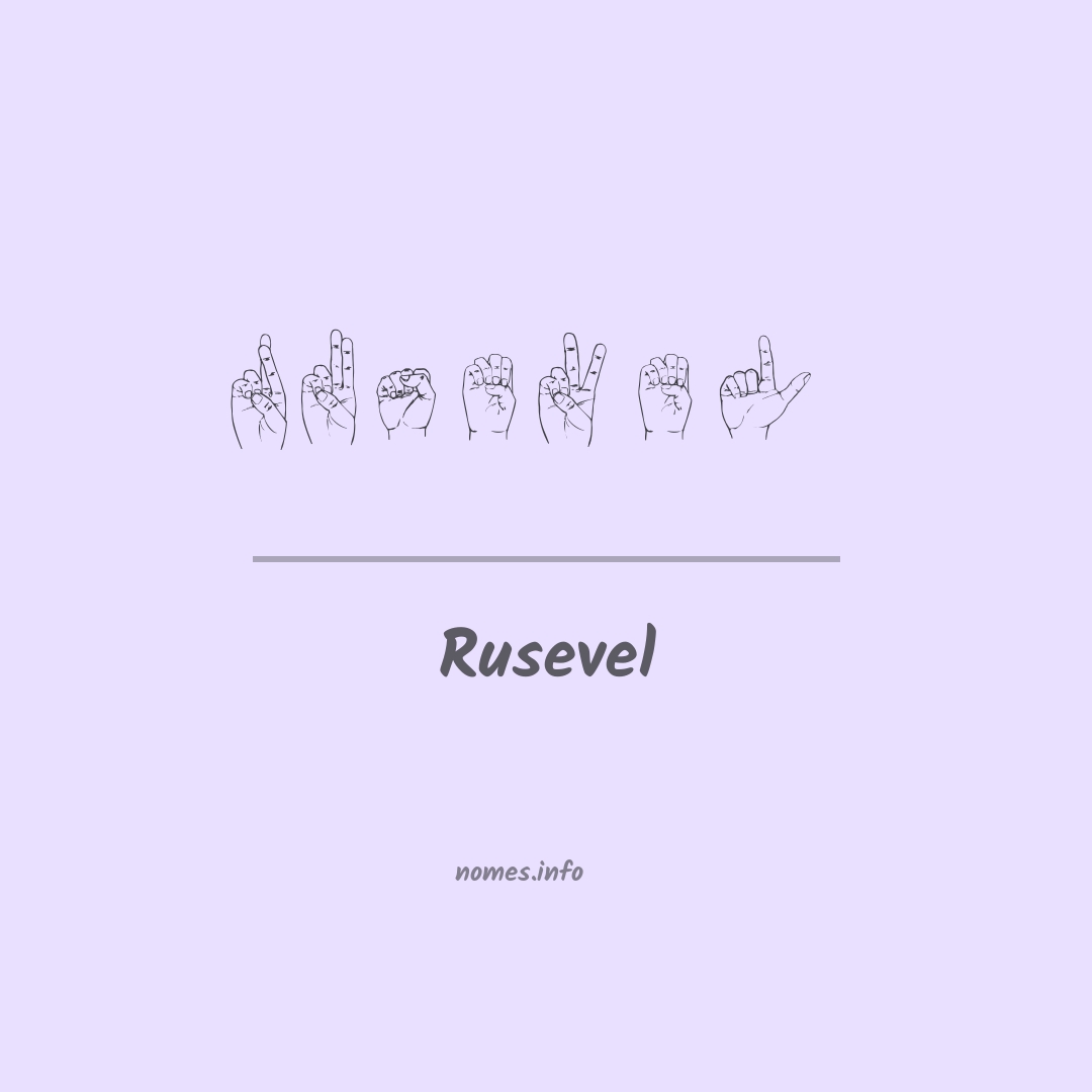 Rusevel em Libras