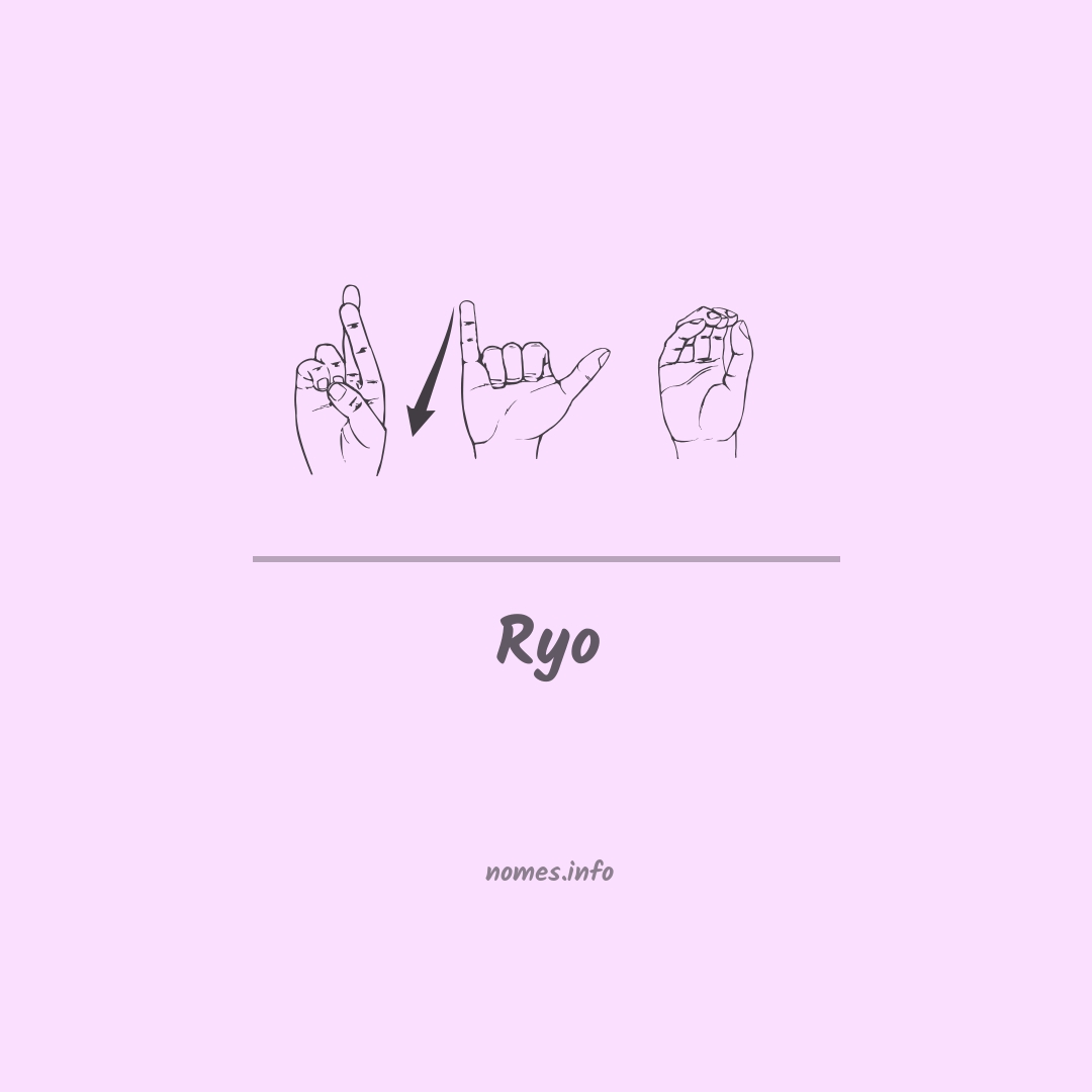 Ryo em Libras