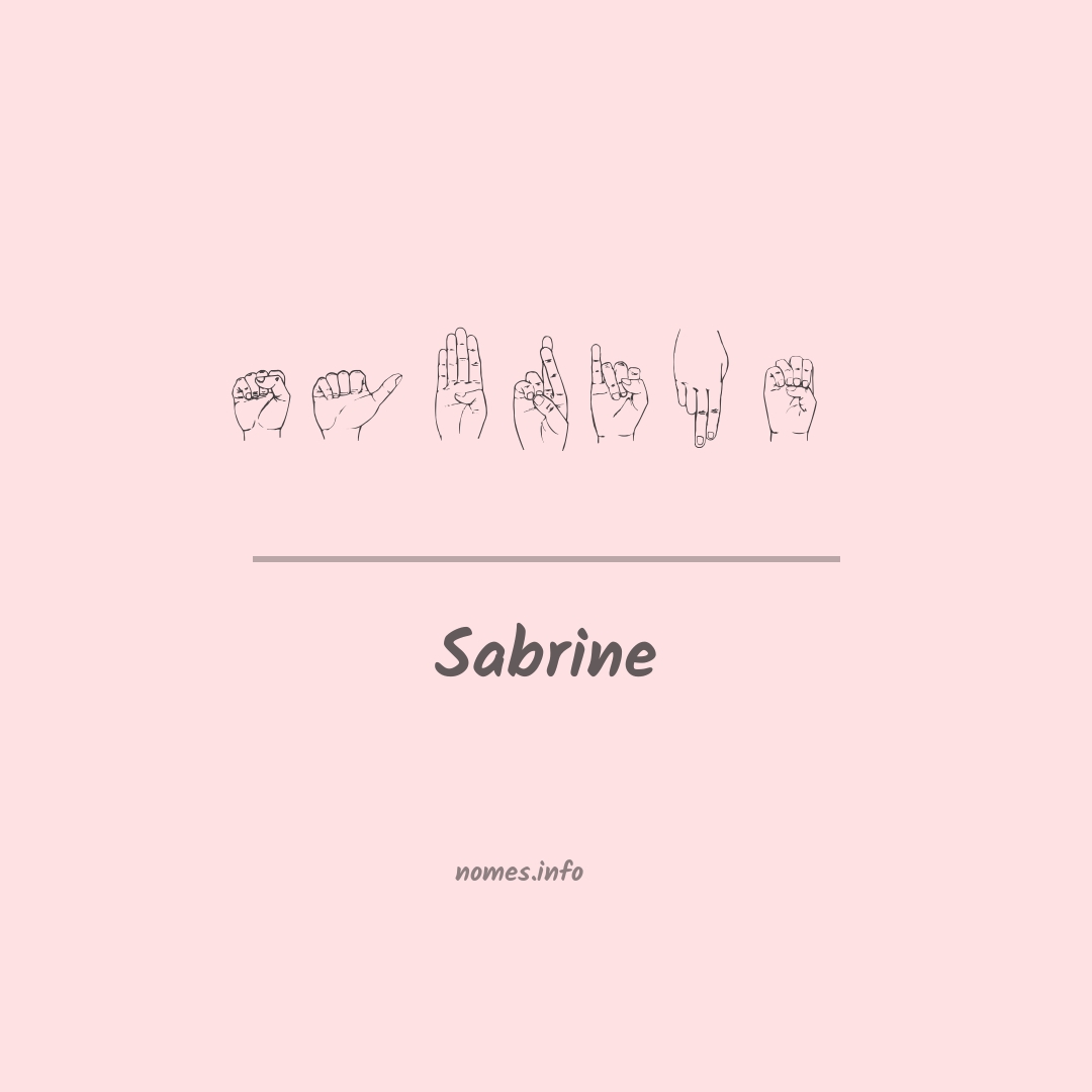 Sabrine em Libras