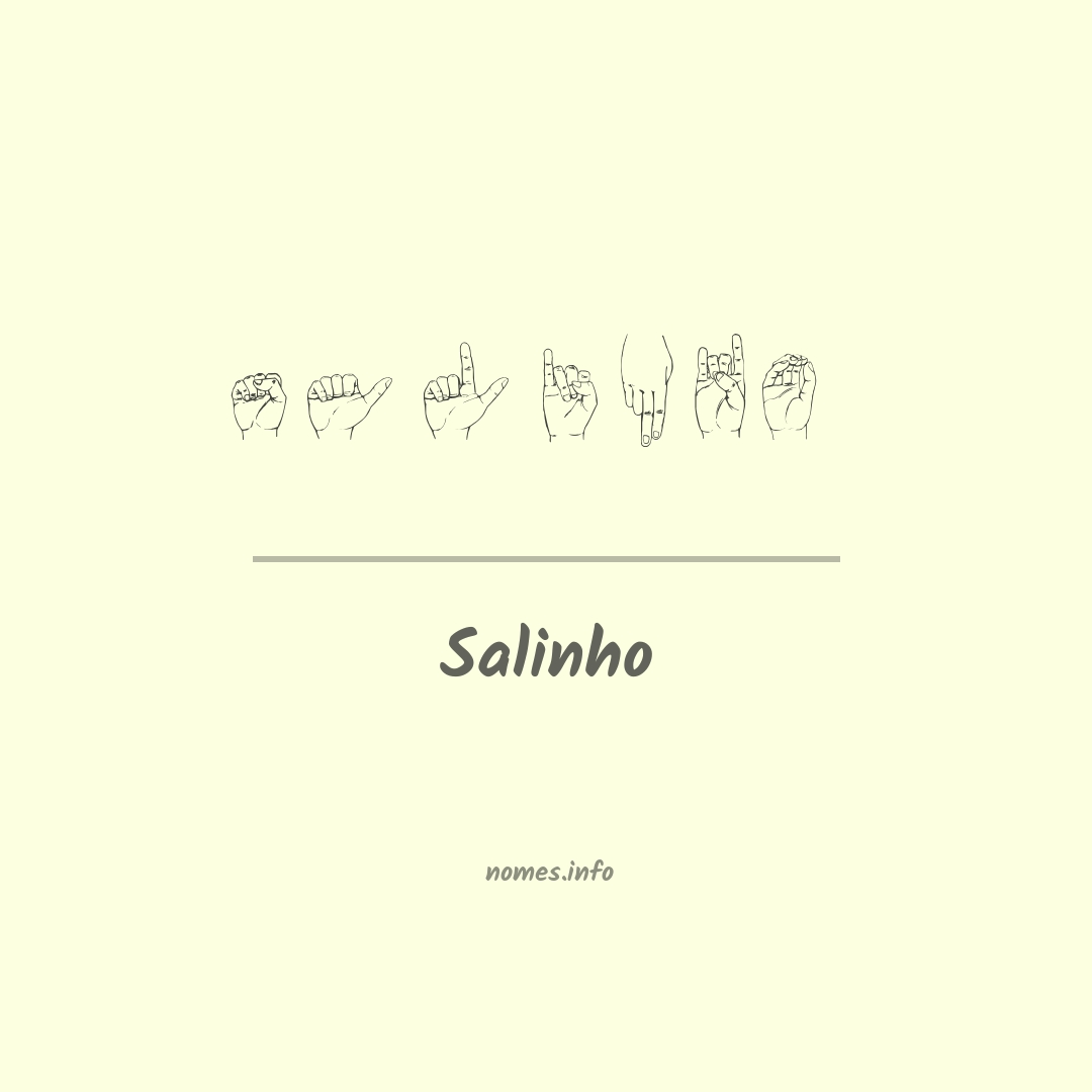 Salinho em Libras