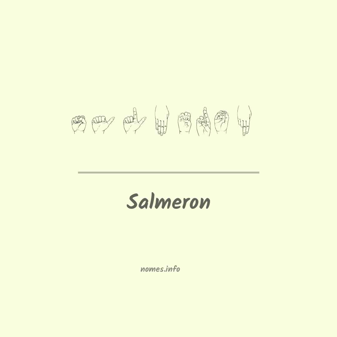 Salmeron em Libras