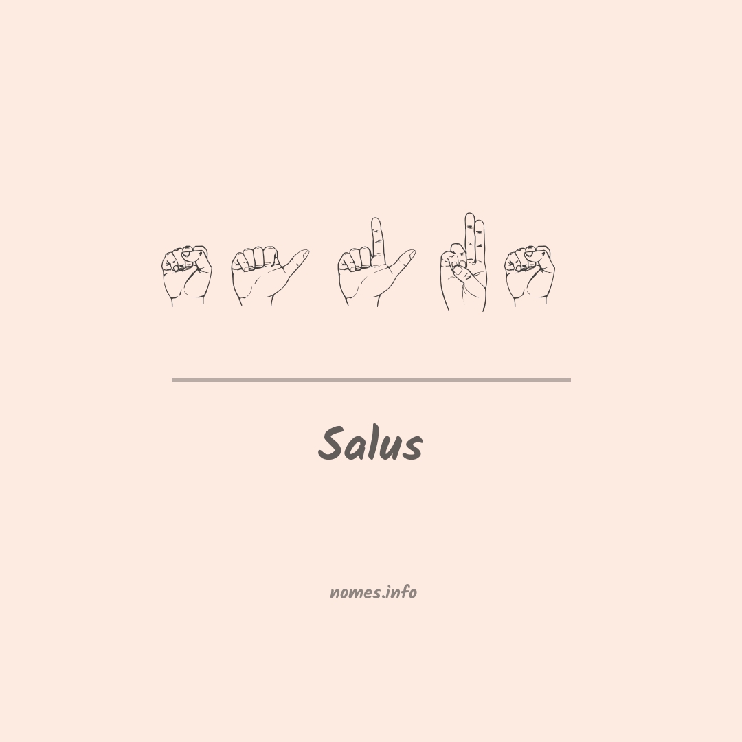 Salus em Libras