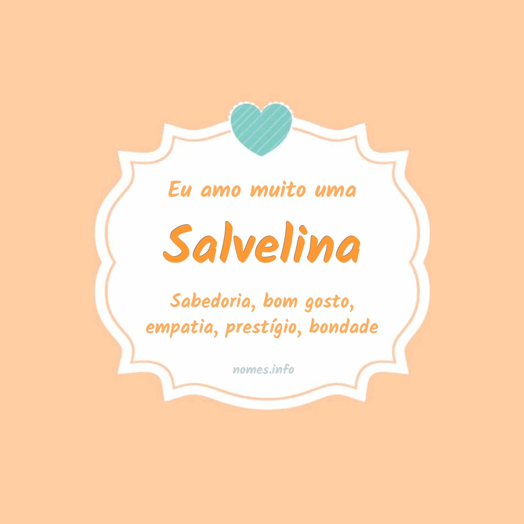 Eu amo muito Salvelina
