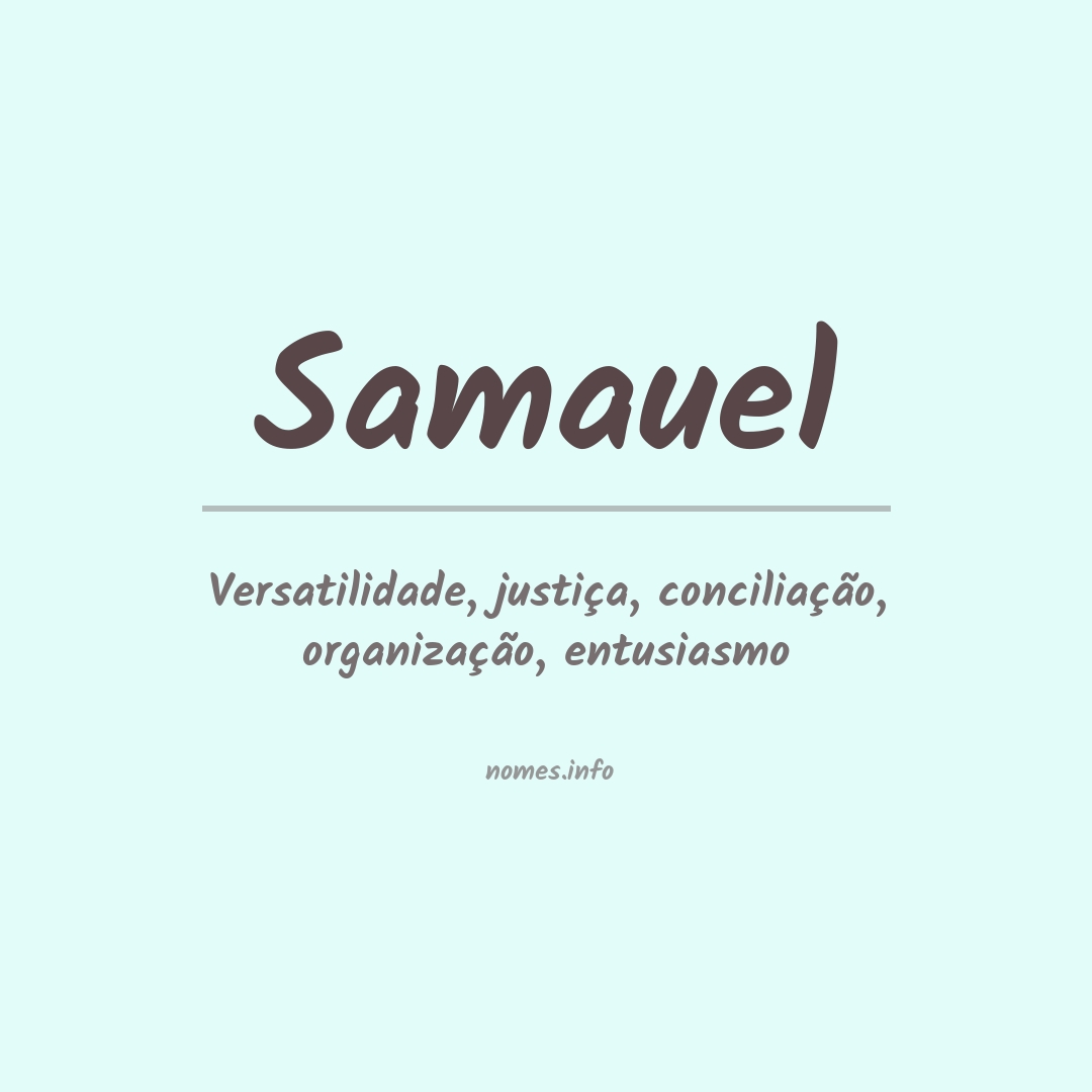 Significado do nome Samauel