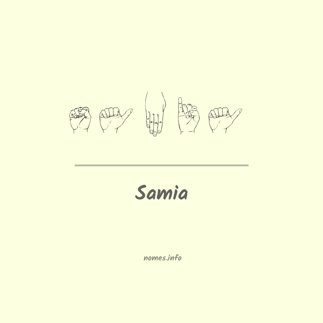 Samia em Libras