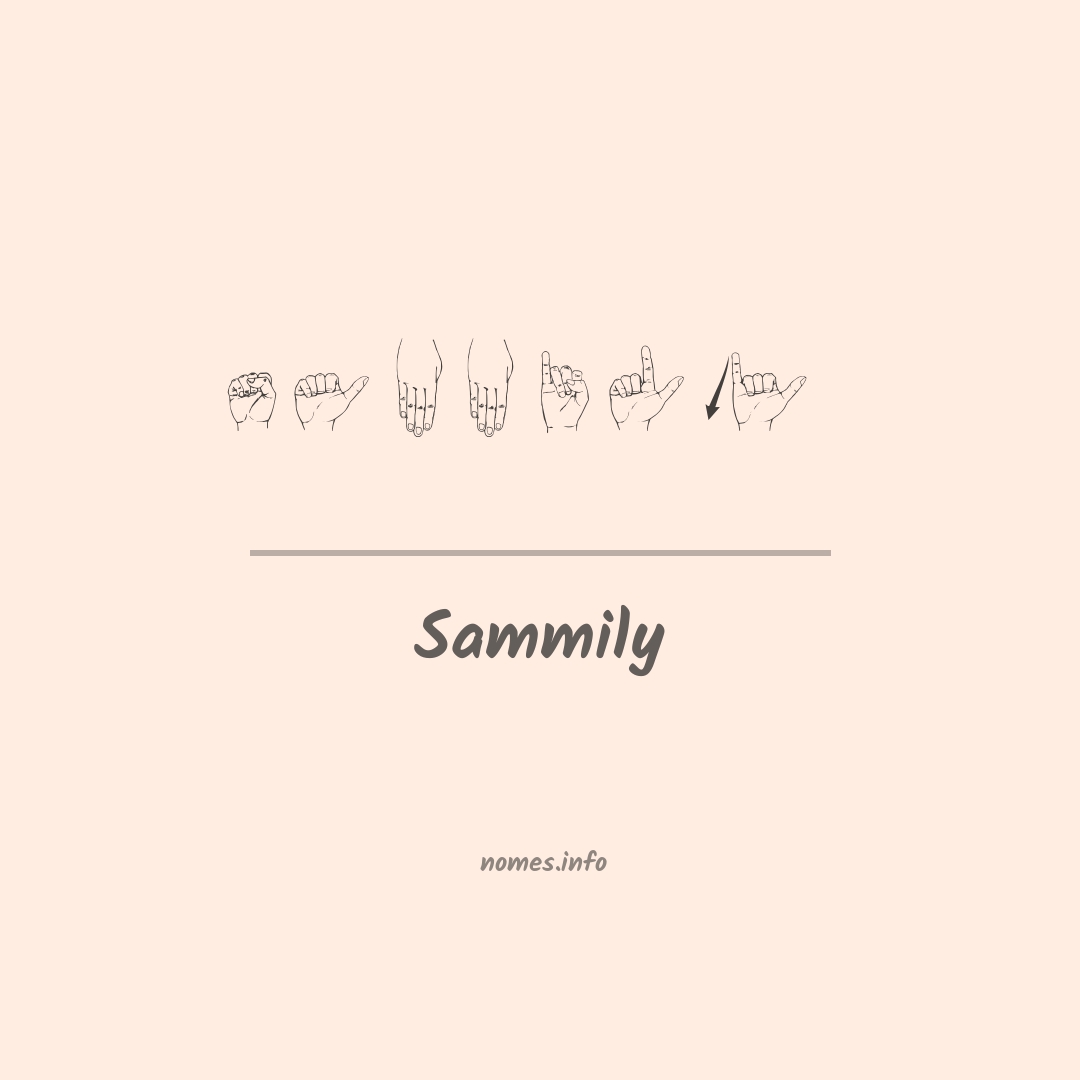 Sammily em Libras