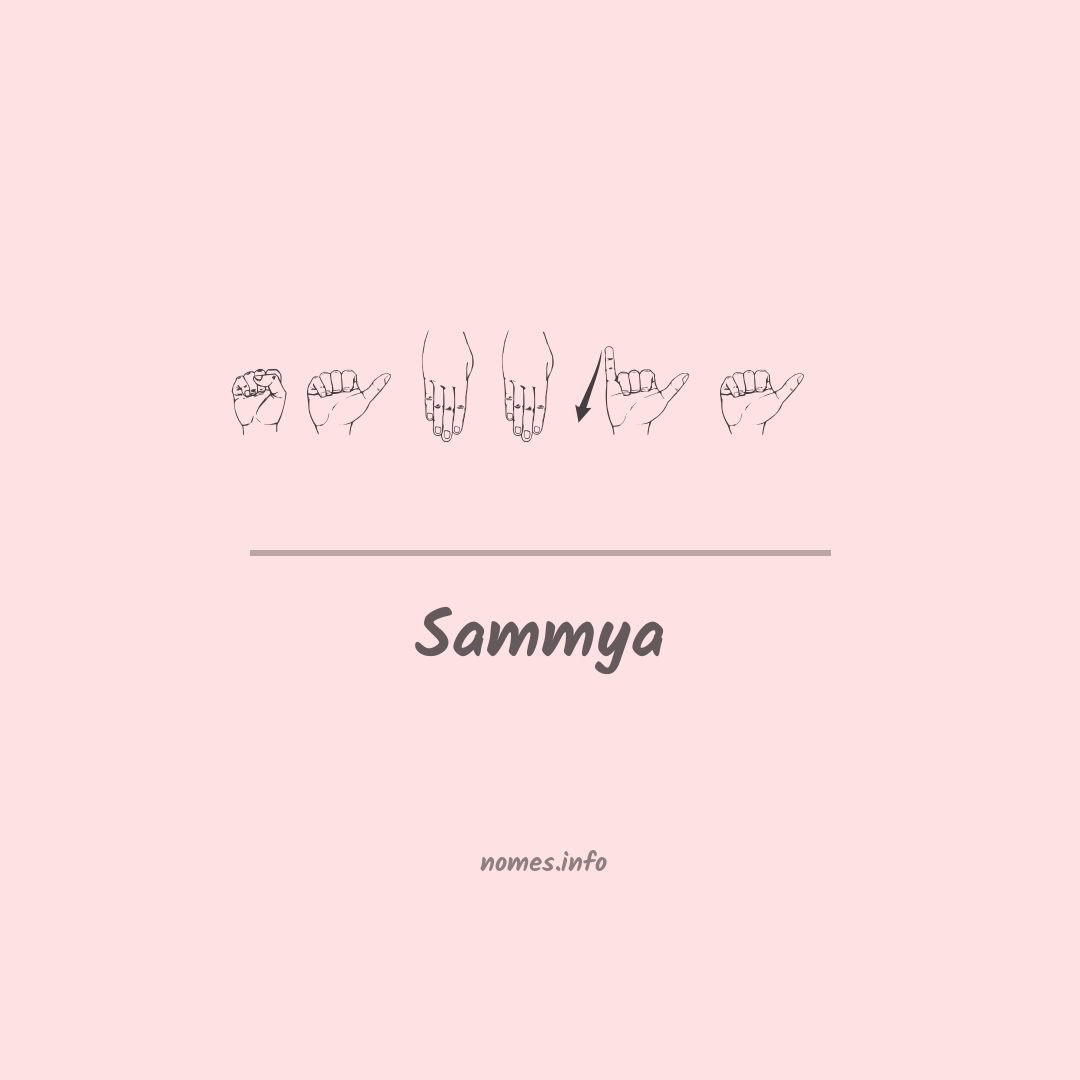 Sammya em Libras Sammya em Libras