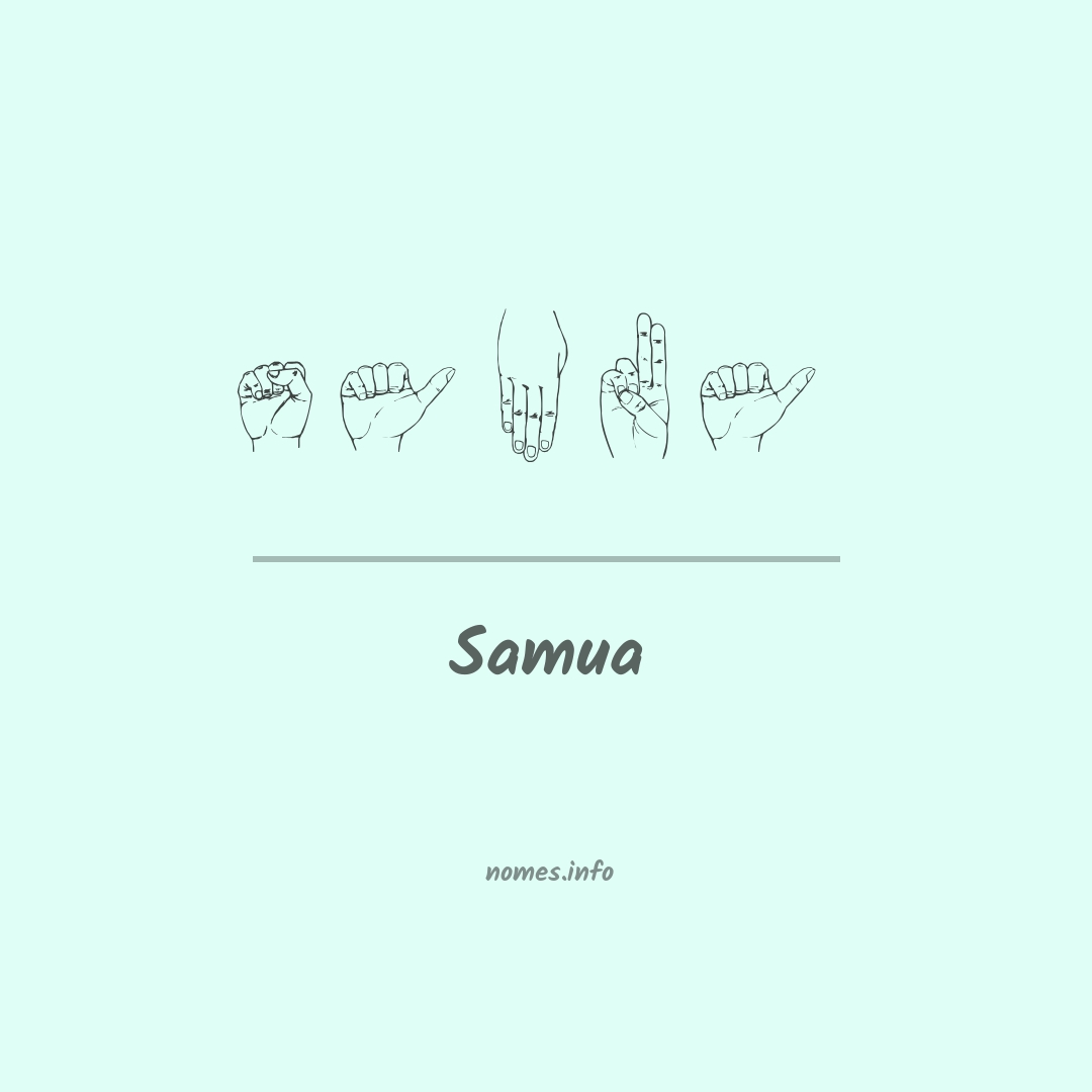 Samua em Libras
