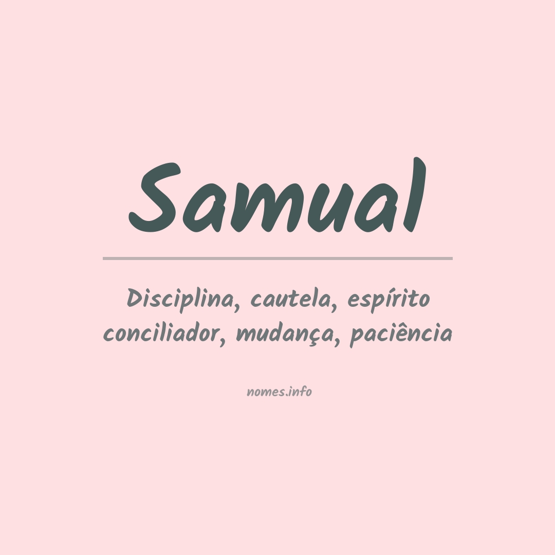 Significado do nome Samual