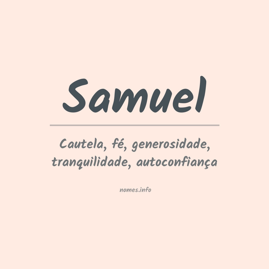 Significado do nome Samuel